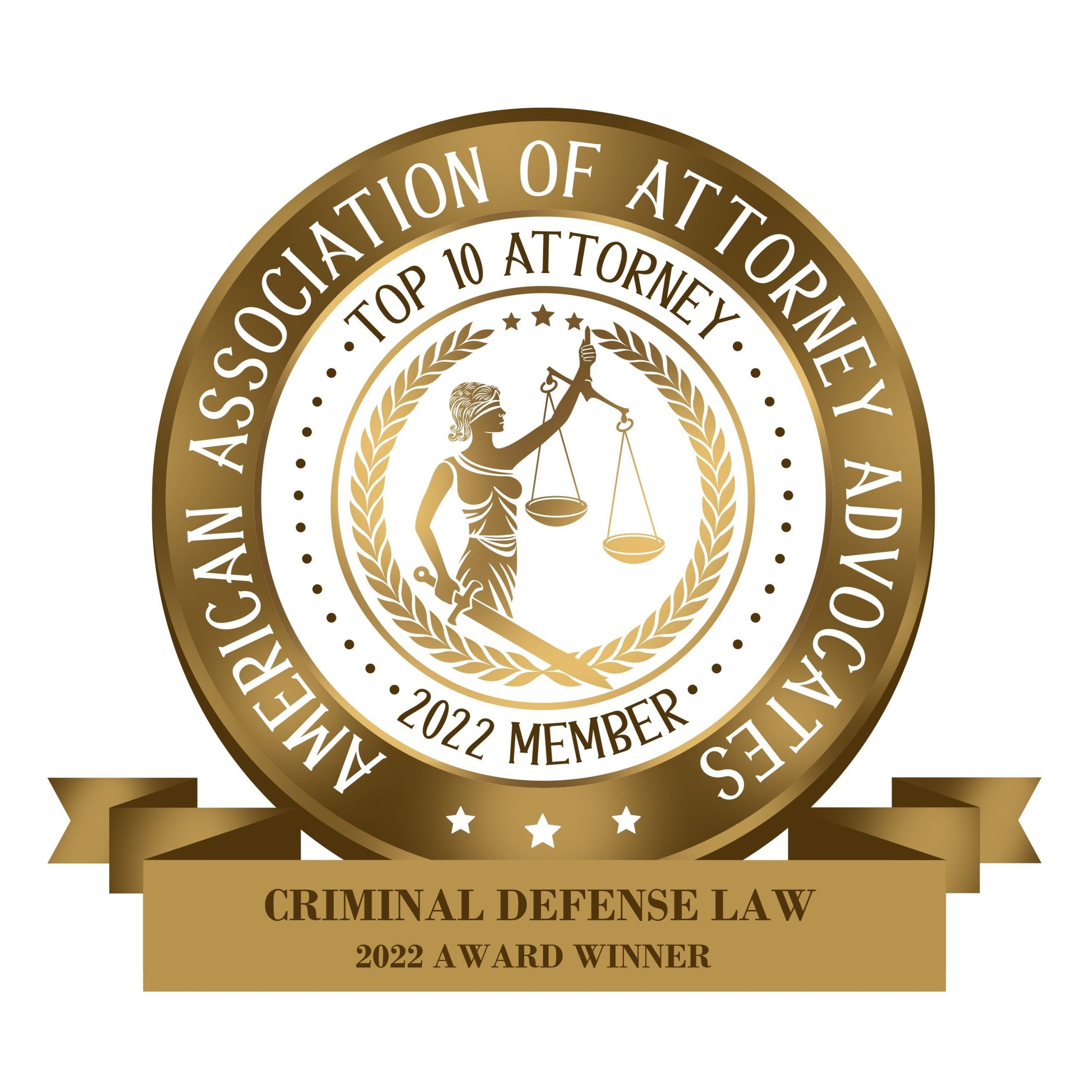 Top 10 Criminal Defense Attorney 2022
